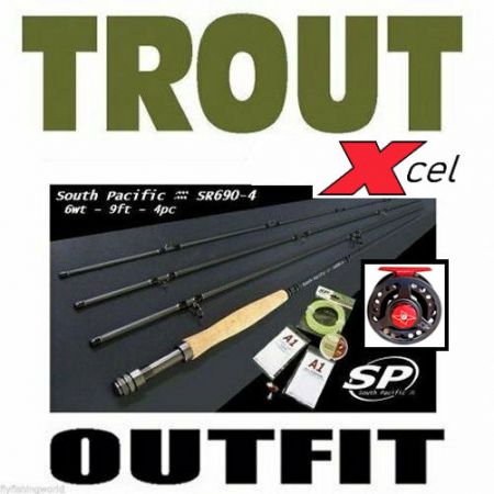 COMBO - XCel TROUT 6wt OUTFIT